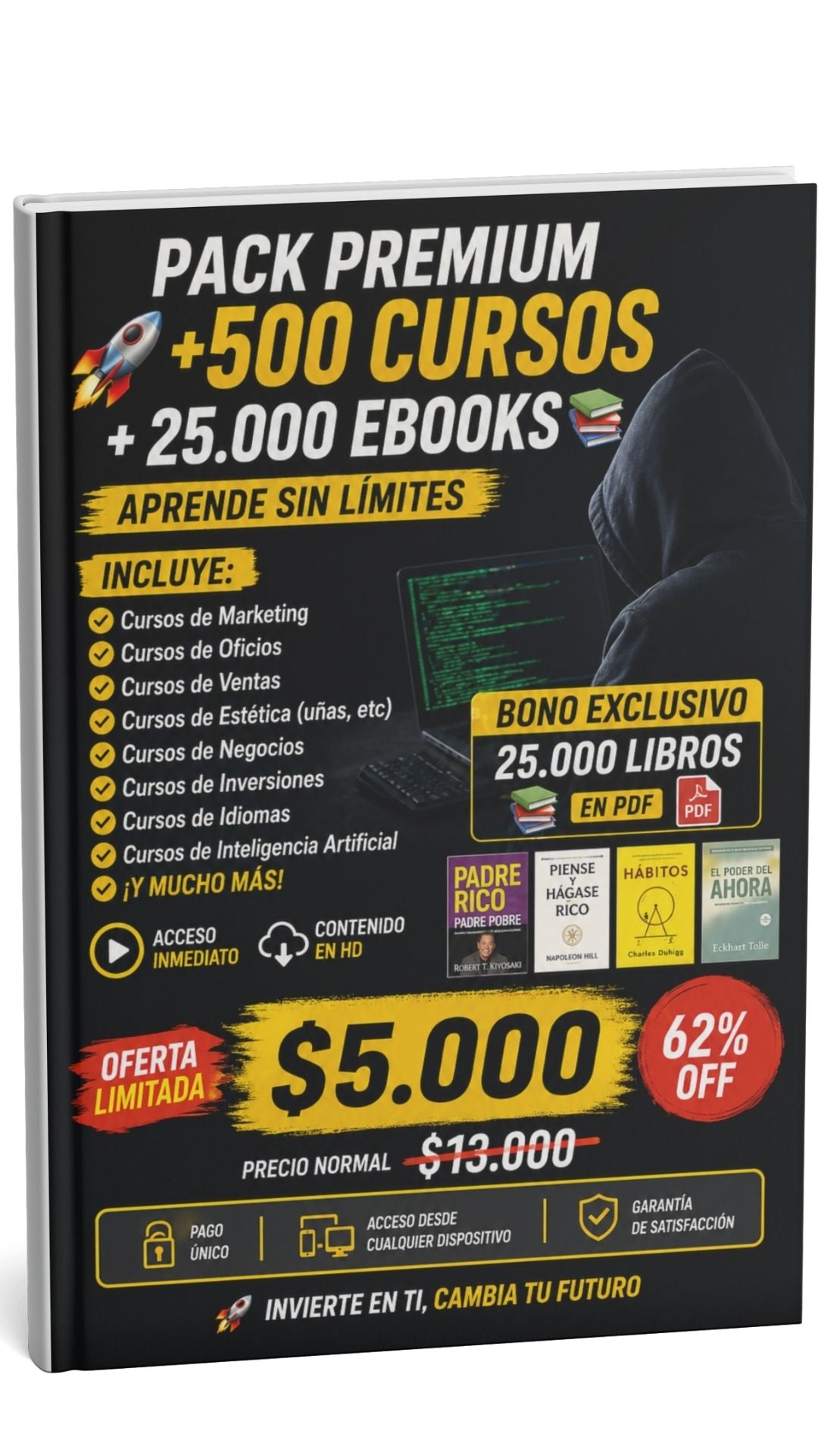 🚀 MEGA PACK PREMIUM +500 CURSOS EN VIDEO