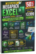 👉 Megapack Excel Completo + Power BI | De 0 a Experto + Macros, VBA y Bonos Exclusivos